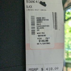 Wendy Black 18 dress